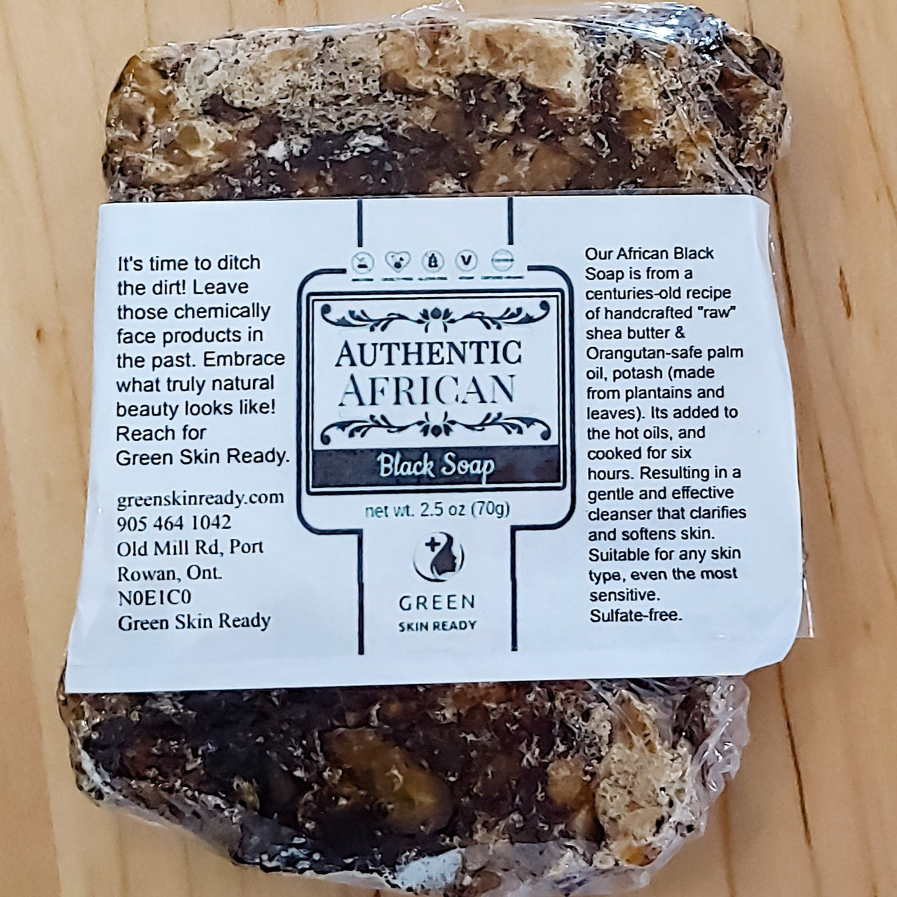 Simply Pure by Salisha - Organic African Black Soap -