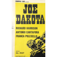 Thumbnail for Rare Vintage 🤠 1971 Shoot Joe, and Shoot Again, Joe Dakota Belgium Movie Poster