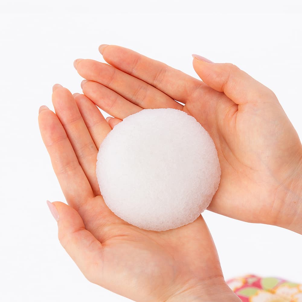 Irawo - White Konjac Face Sponge -