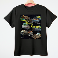 Thumbnail for Celestial Resort Orbiter T-Shirt, Alien Resort T-Shirt - 2 COLORS -