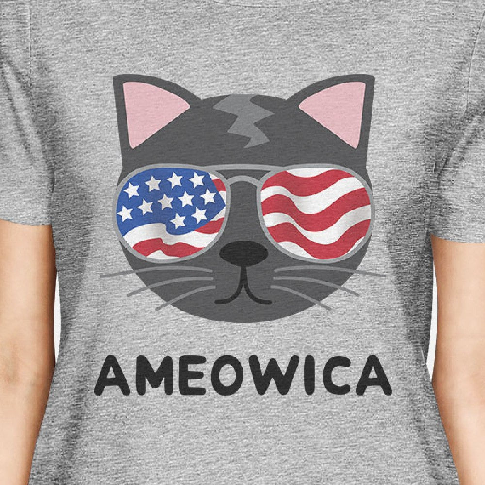 Ameowica Womens Graphic Tee  - 1 COLOR -