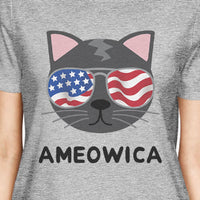 Thumbnail for Ameowica Womens Graphic Tee  - 1 COLOR -