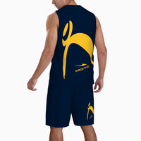 Thumbnail for STRETCHED BIG STEPPIN GLYPHIC EN MAIZE - Men’s Basketball Uniform Jersey Set - 2 PCS. - 1 COLOR -