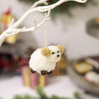 Thumbnail for 2-Piece Fuzzy Puppy Hanging Ornaments - [5-10 DAY DELIVERY] - 2.8