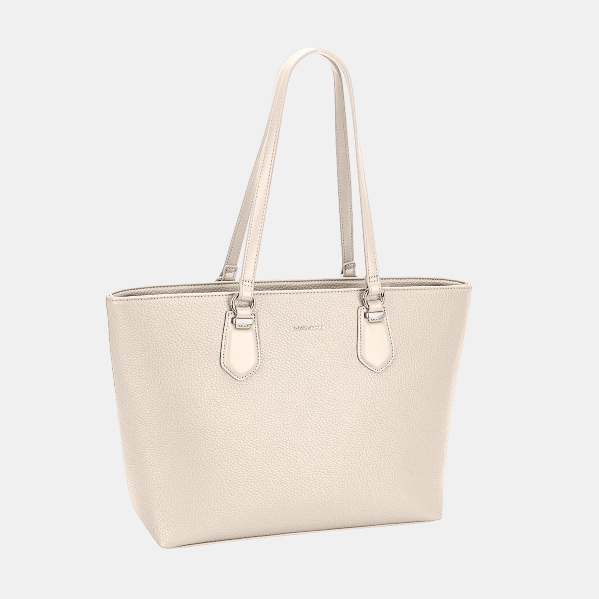 David Jones PU Leather Tote Bag - T - 4 COLORS -