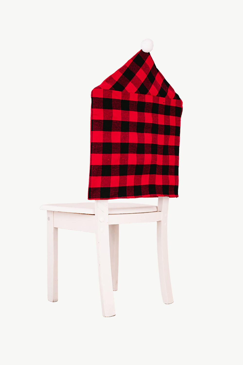 2-Pack Christmas Plaid Chair Covers - 19"X24" - [5-10 DAY DELIVERY] - 2 PCS. - T - 2 COLORS -