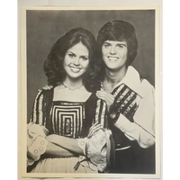 Thumbnail for Uncommon Vintage 1970s 🎶 Donnie and Marie Osmond Art Print, 🎤 Music Memorabilia!