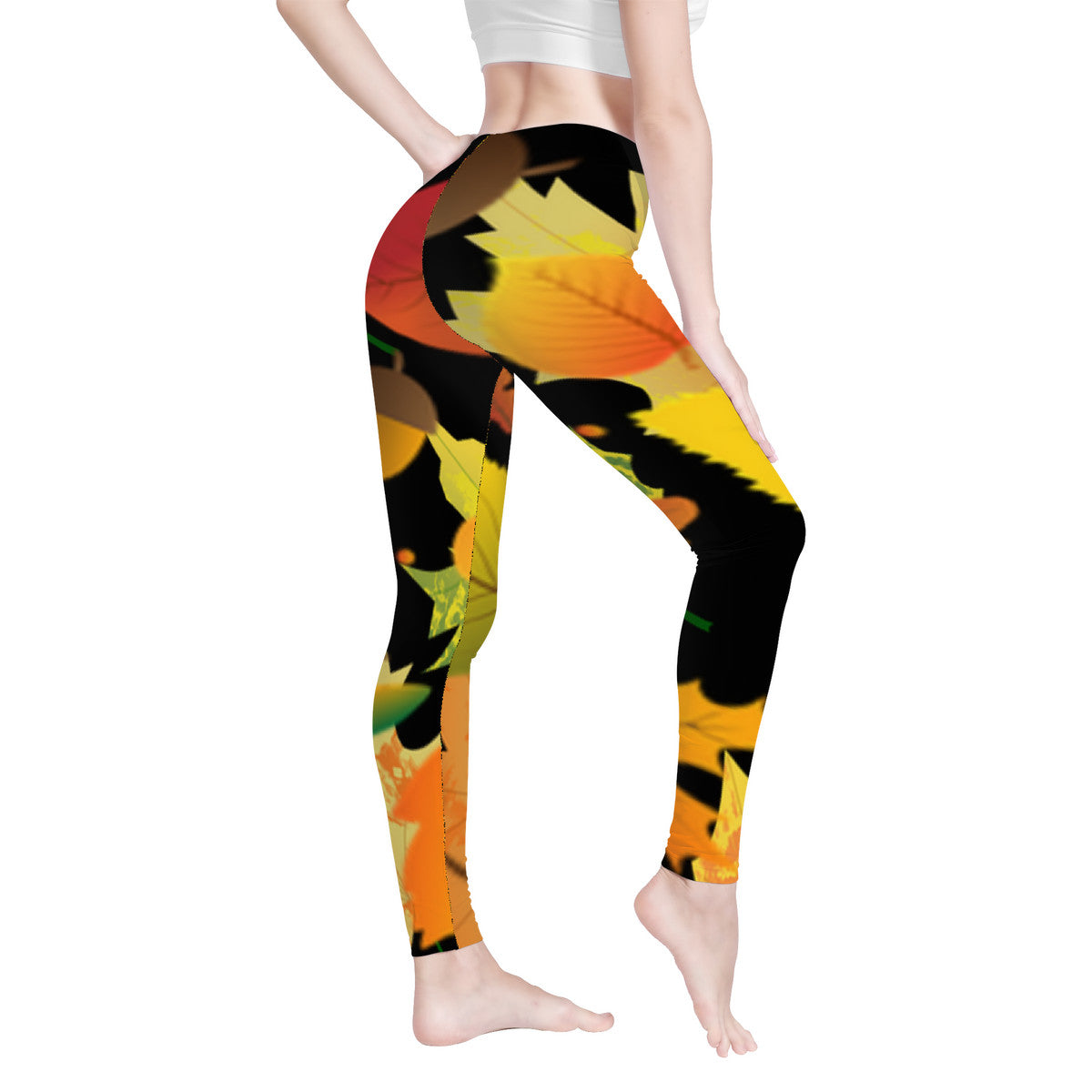 MO OCT NOV 2024 D48 All-Over Print Yoga Leggings - 1 COLOR