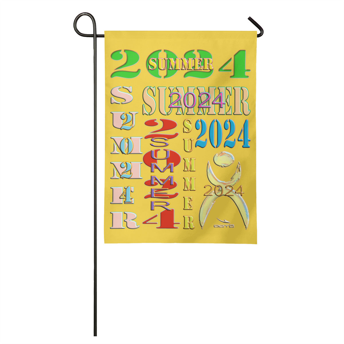 MO JUNE, JULY 2024 - KTS Garden Flag - POLE NOT INCLUDED - 17.5"X11.5" - 1 COLOR -