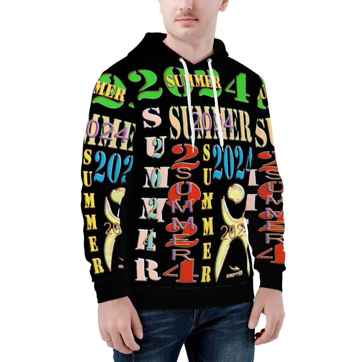 MO JUNE, JULY 2024 - D55 Men's All Over Print Hoodie - 1 COLOR -