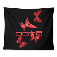 Thumbnail for OOTO - DASH AND BUTTERFLIES - D34 Wall Tapestry - 3 SIZES -