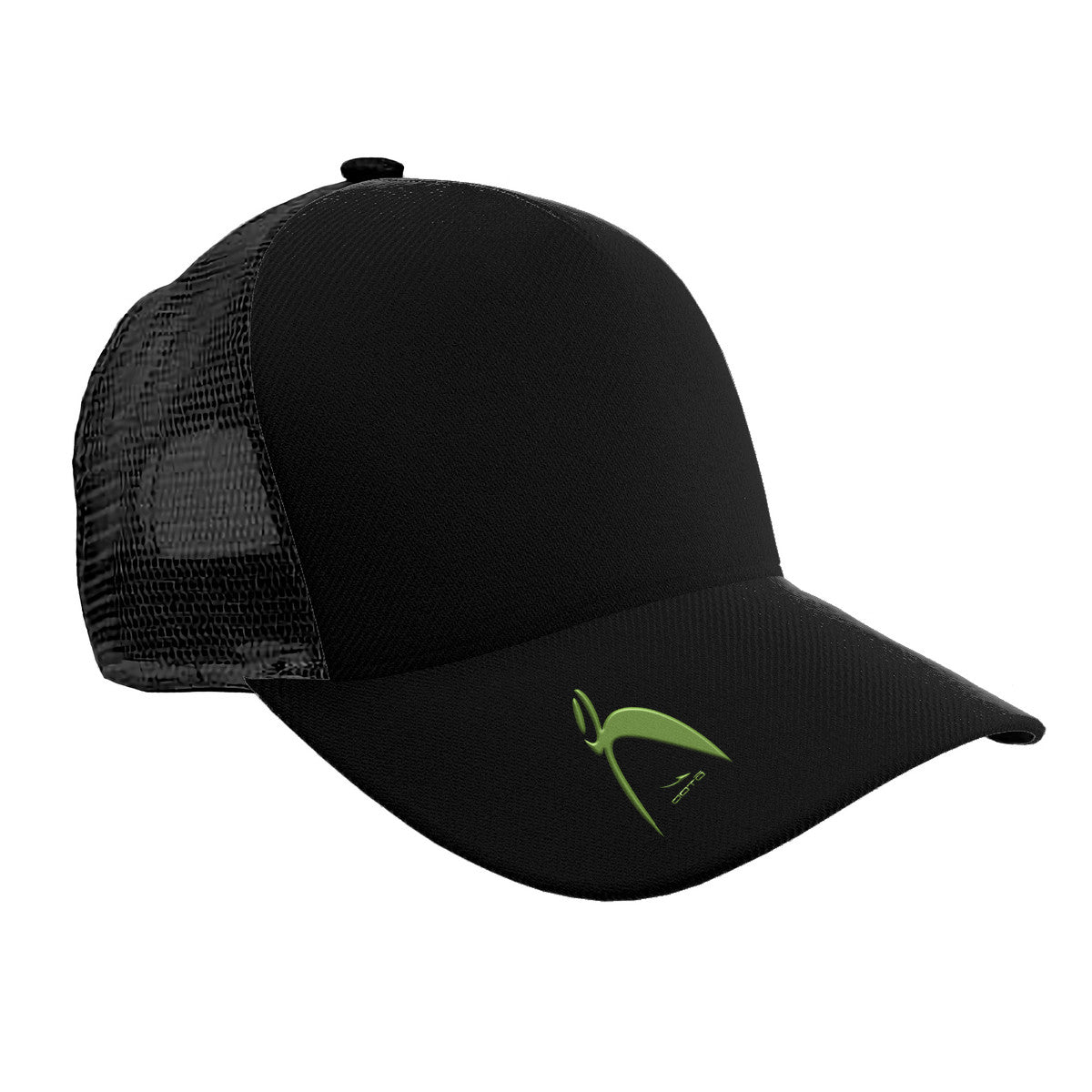 OOTO - GLYPIC BIG STEPPIN EN LIME - HC_C35 Brim Mesh Baseball Cap - 1 COLOR -