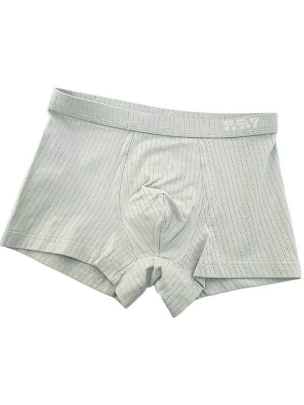 Men's pure cotton one piece boxer briefs - L THRU 3XL ONLY - K - 5 COLORS -