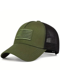 Thumbnail for American Flag Camouflage/Solid Color Baseball hat - K - 6 COLORS -