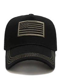 Thumbnail for American Flag Camouflage/Solid Color Baseball hat - K - 6 COLORS -