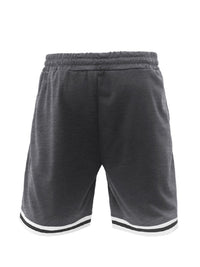 Thumbnail for Men's lapel short-sleeved shorts two piece sports casual set - 2 PCS. - K - 4 COLORS -