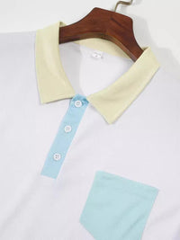 Thumbnail for New fashionable and versatile casual lapel polo shirt - K - 1 COLOR -