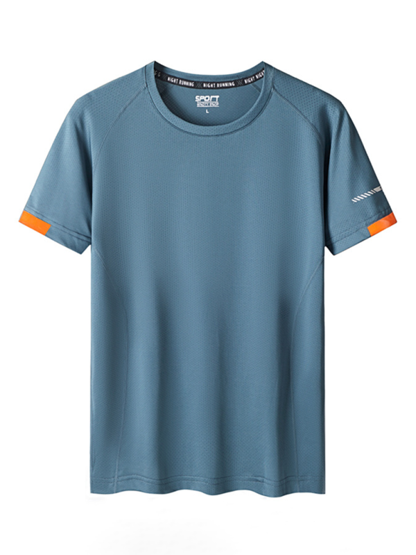 Quick-drying short-sleeved T-shirt men's sports T-shirt - K - 5 COLORS -