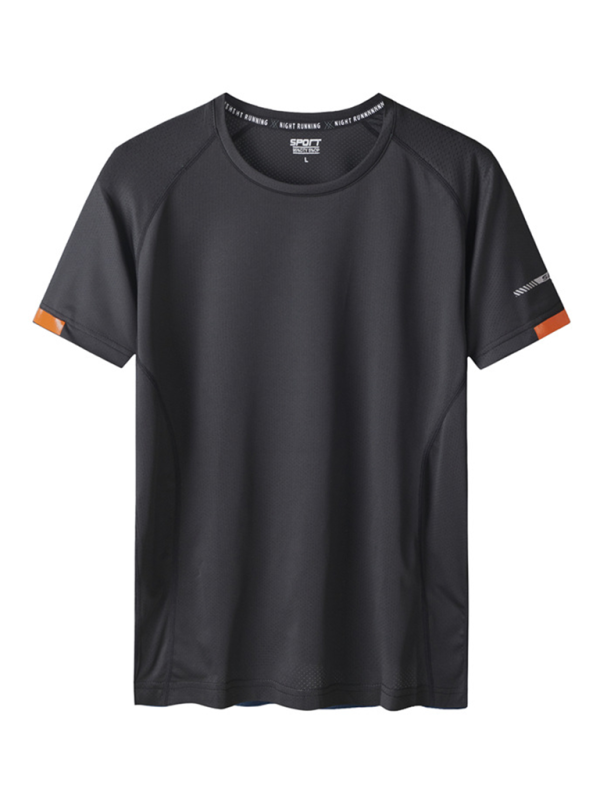 Quick-drying short-sleeved T-shirt men's sports T-shirt - K - 5 COLORS -