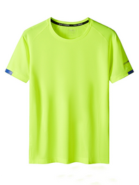 Thumbnail for Quick-drying short-sleeved T-shirt men's sports T-shirt - K - 5 COLORS -