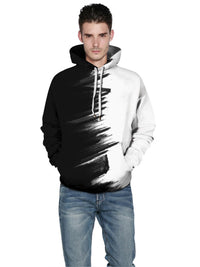 Thumbnail for Men's Dropped Shoulder Knit Hoodie with Pocket - K - 1 COLOR -