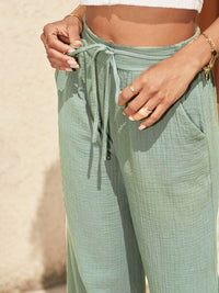 Thumbnail for New style loose elastic pleated fashionable casual Pants - K - 2 COLORS -