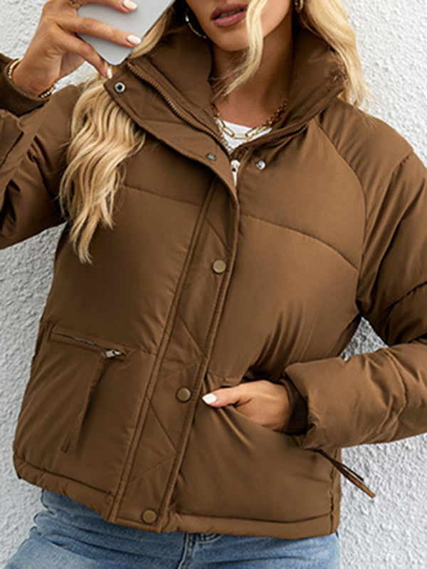 Casual Puffer Jacket for Women - K - 5 COLORS -