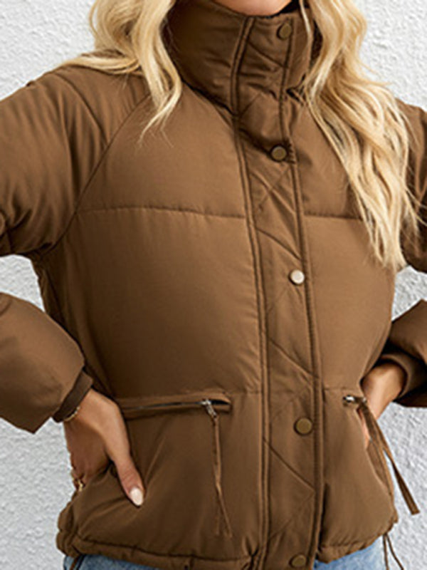 Casual Puffer Jacket for Women - K - 5 COLORS -