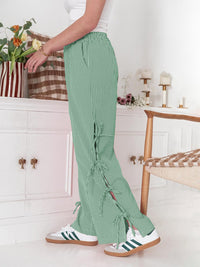 Thumbnail for Fashion women's plaid strappy casual trousers - K - 4 COLORS -