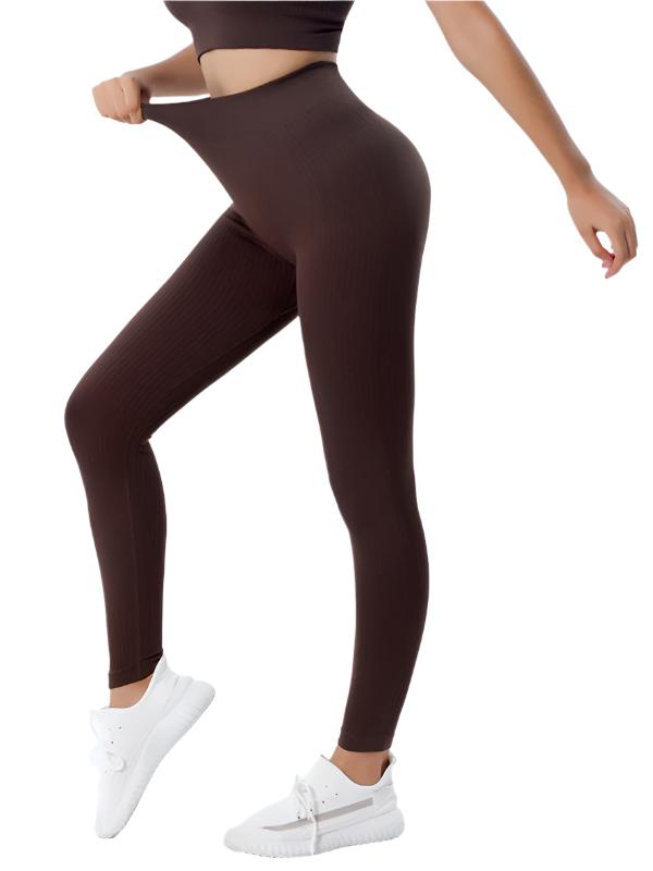 Fitness Exercise Yoga Leggings - K - 5 COLORS -