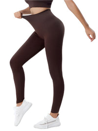 Thumbnail for Fitness Exercise Yoga Leggings - K - 5 COLORS -