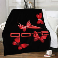 Thumbnail for OOTO - DASH AND BUTTERFLIES - D43 Blanket - 3 SIZES -