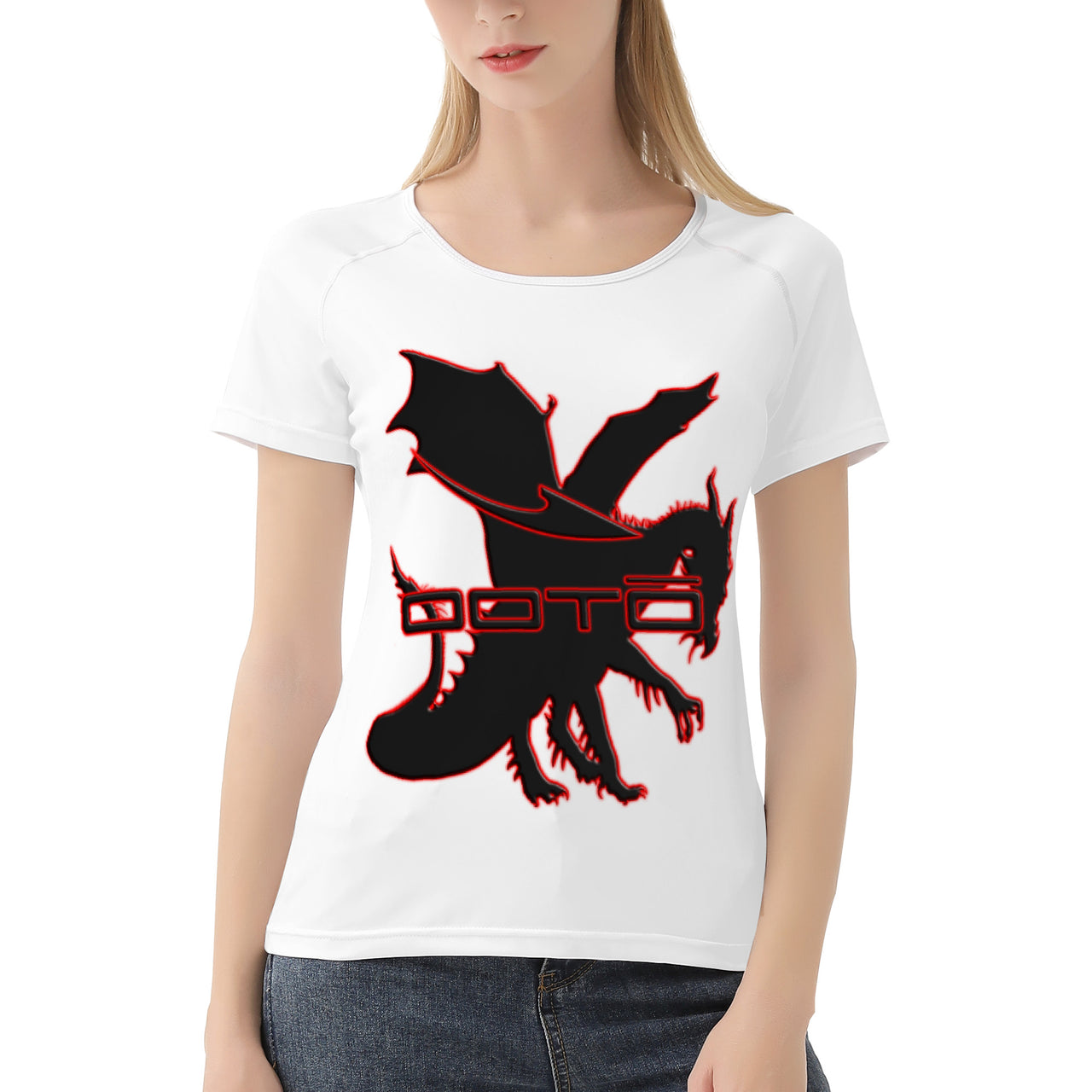 DASH AND DRAGON - D65 Women's T shirt - 1 COLOR -