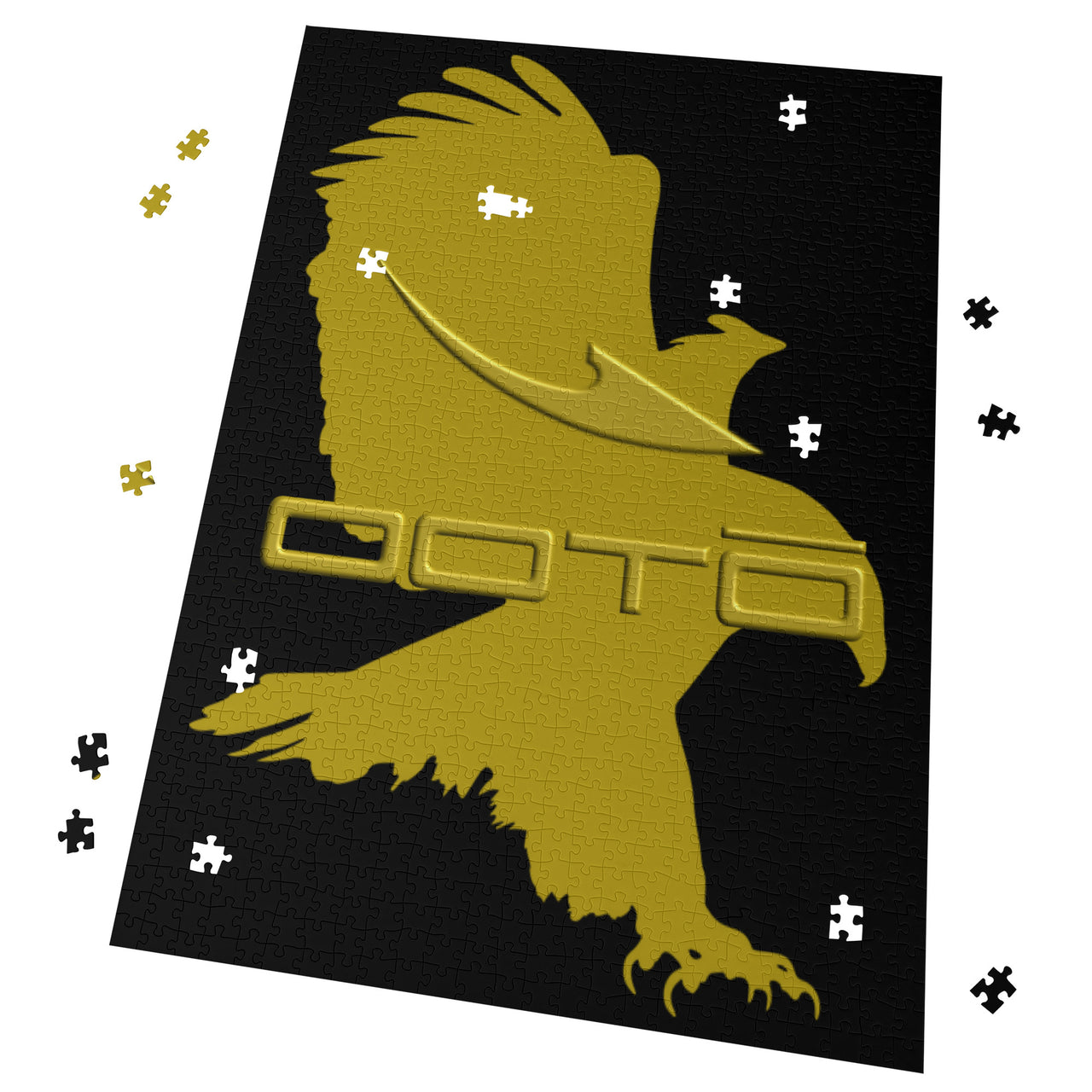 OOTO - DASH AND EAGLE - PUZZLE_V1 Cardboard Jigsaw Puzzle (1000-Piece) -