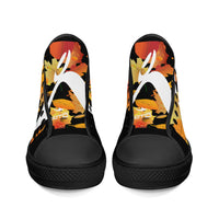 Thumbnail for MO OCT NOV 2024 FWS High-Top Canvas Shoes With Customized Tongue - Black soles - 1 COLOR -