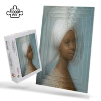 Thumbnail for OOTO - YOUNG SWISS WOMAN X ARTIST UNKNOWN / CIRCA 1800 - PUZZLE_V1 Cardboard Jigsaw Puzzle (1000-Piece) -