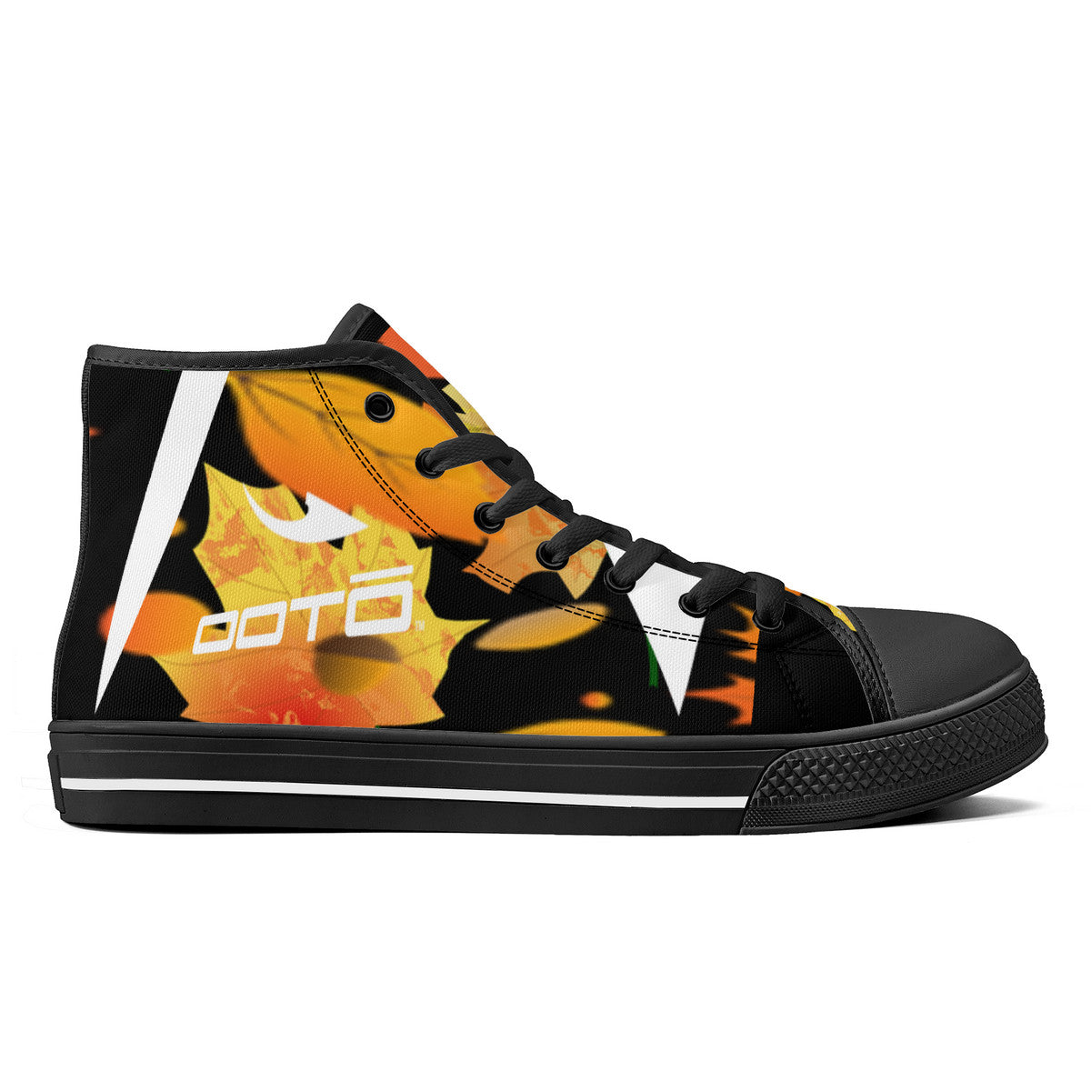 MO OCT NOV 2024 FWS High-Top Canvas Shoes With Customized Tongue - Black soles - 1 COLOR -