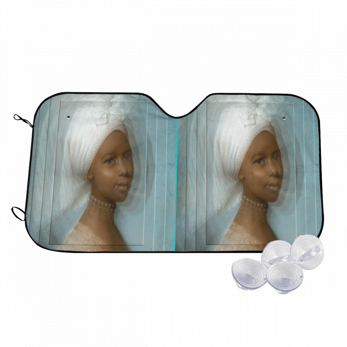 OOTO - YOUNG SWISS WOMAN X ARTIST UNKNOWN / CIRCA 1800 - HC_T36 Car Windshield Sunshade (multi-size) - 2 SIZES - 1 COLOR -