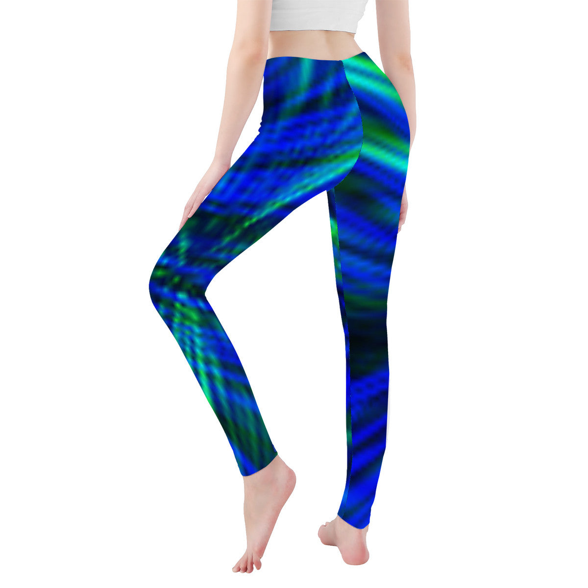 OOTO - A STRANGE PLACE - D48 All-Over Print Yoga Leggings - 1 COLOR -