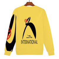 Thumbnail for GLYPHIC BIG STEPPIN INTERNATIONAL - D84 Women's All Over Print Sweatshirt - 1 COLOR -