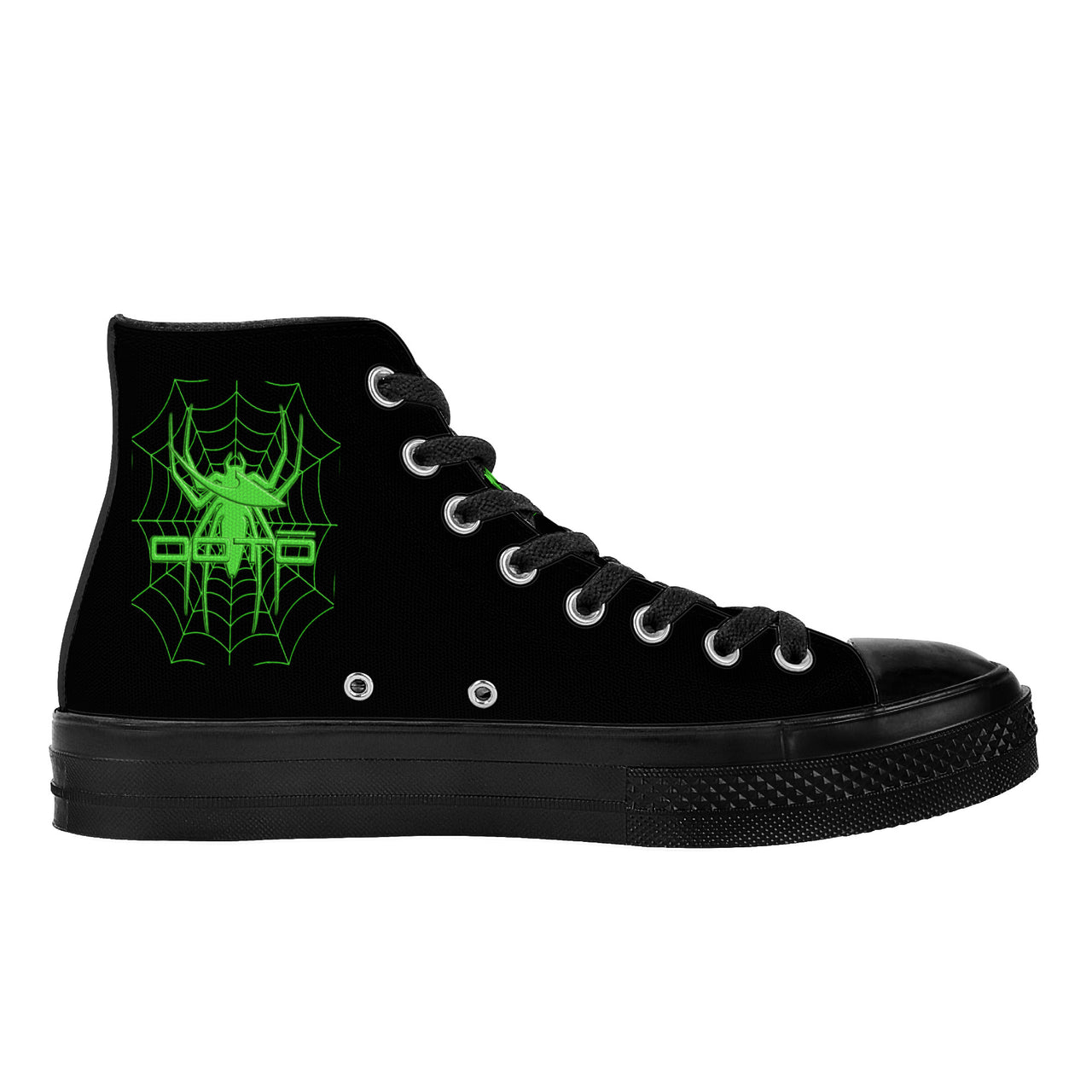 OOTO - DASH AND SPIDER 3 - SF_D71 High Top Canvas Shoes - Black soles - 1 COLOR -