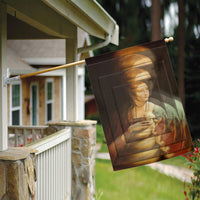 Thumbnail for OOTO - LEONARDO DAVINCI Lady with an Ermine - KTL Garden Flag -