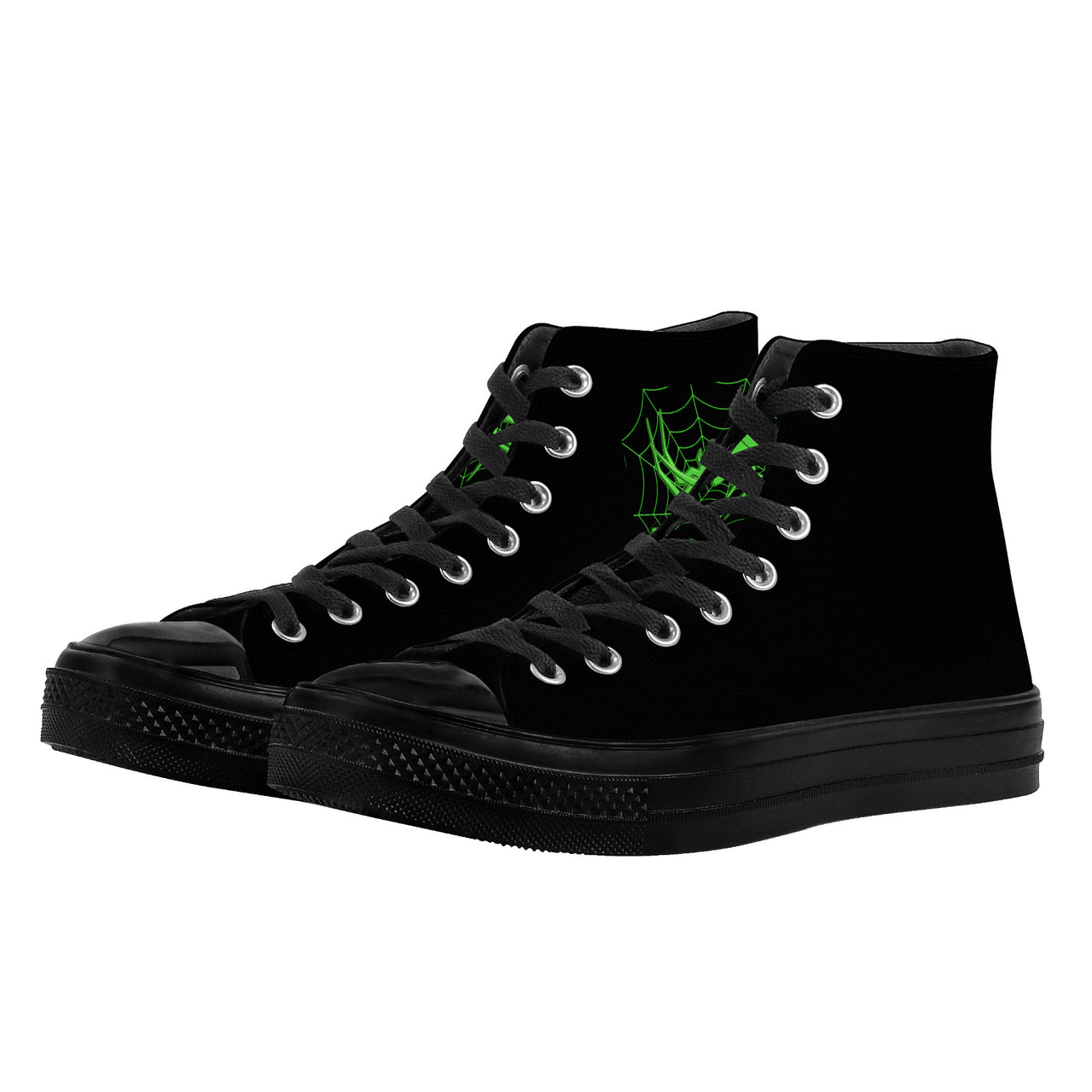 OOTO - DASH AND SPIDER 3 - SF_D71 High Top Canvas Shoes - Black soles - 1 COLOR -