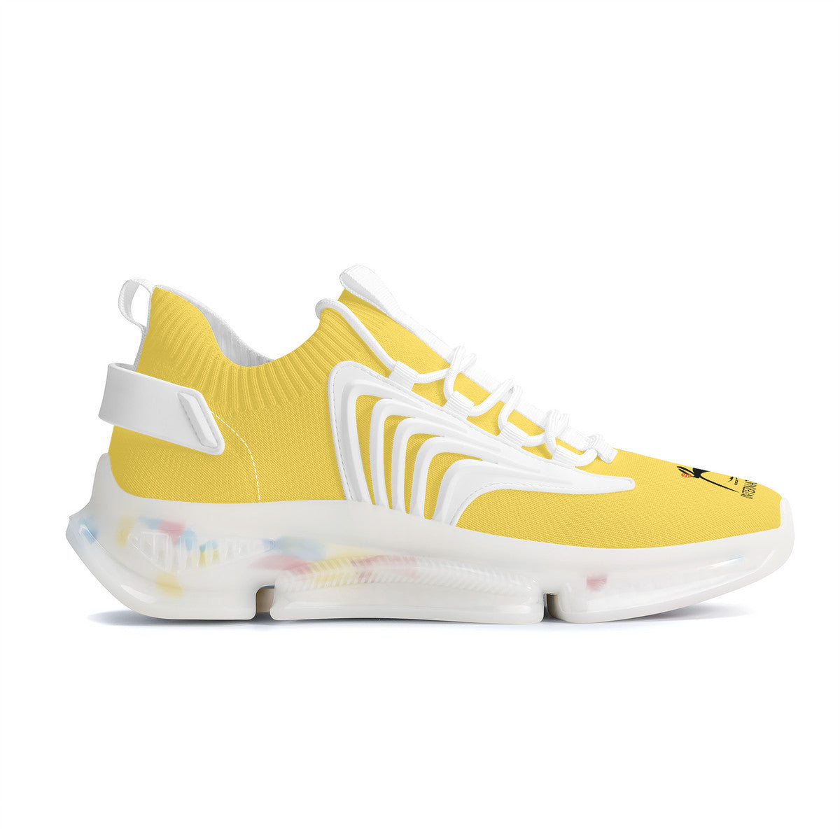 GLYPHIC BIG STEPPIN INTERNATIONAL - SF_S35 Air Max React Sneakers - White soles - 1 COLOR -