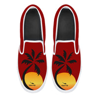 Thumbnail for OOTO - PALM SUNRISE - D31 Slip-on Shoes - Mens or Womens - White soles - 1 COLOR -