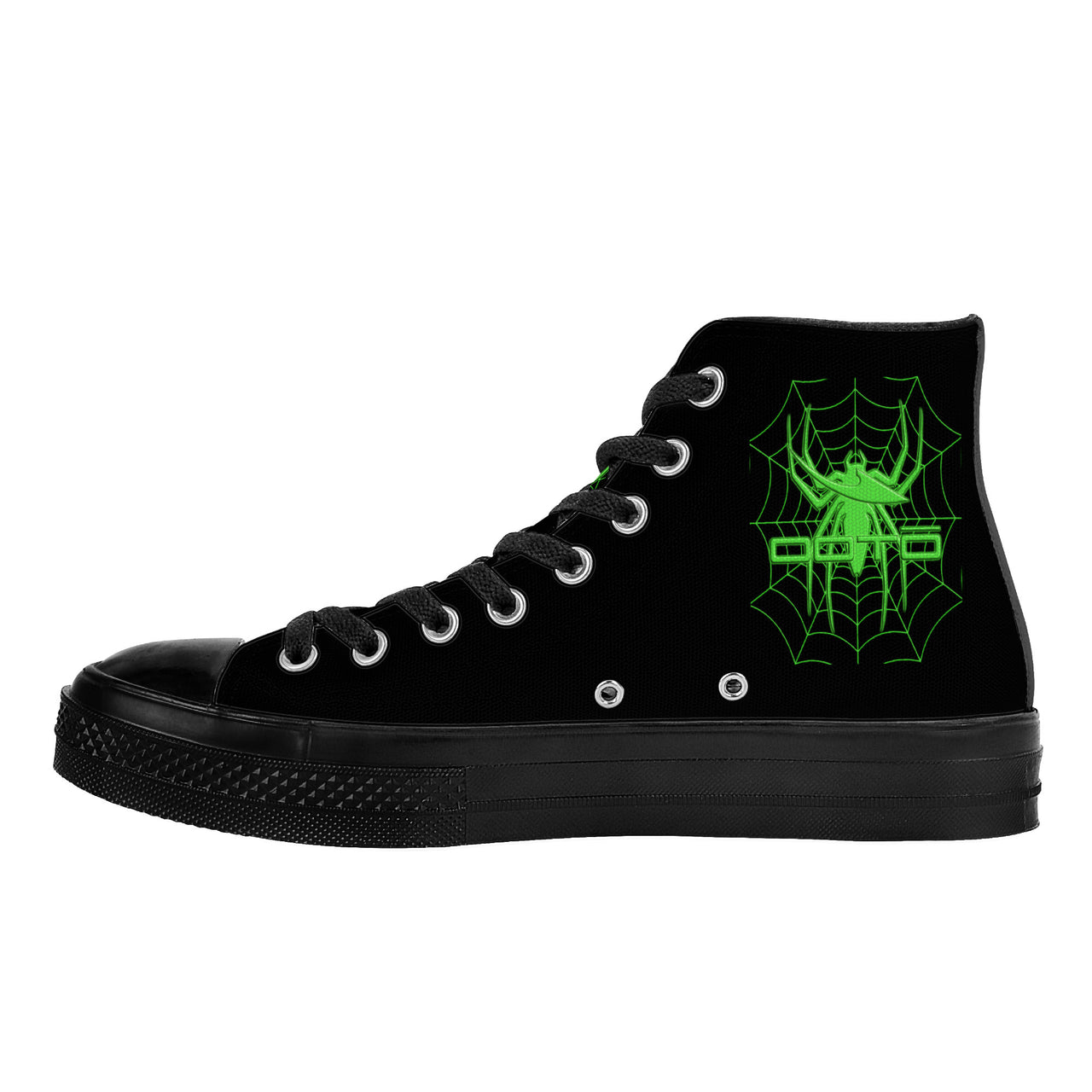 OOTO - DASH AND SPIDER 3 - SF_D71 High Top Canvas Shoes - Black soles - 1 COLOR -