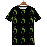 Thumbnail for GLYPHIC BIG STEPPIN EN LIME MULTI - D61 Men's T-Shirt - 1 COLOR -