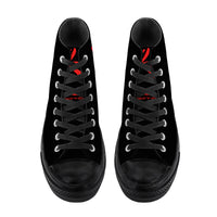 Thumbnail for MO SEP OCT 2024 SF_D71 High Top Canvas Shoes - Black Soles - 1 COLOR -