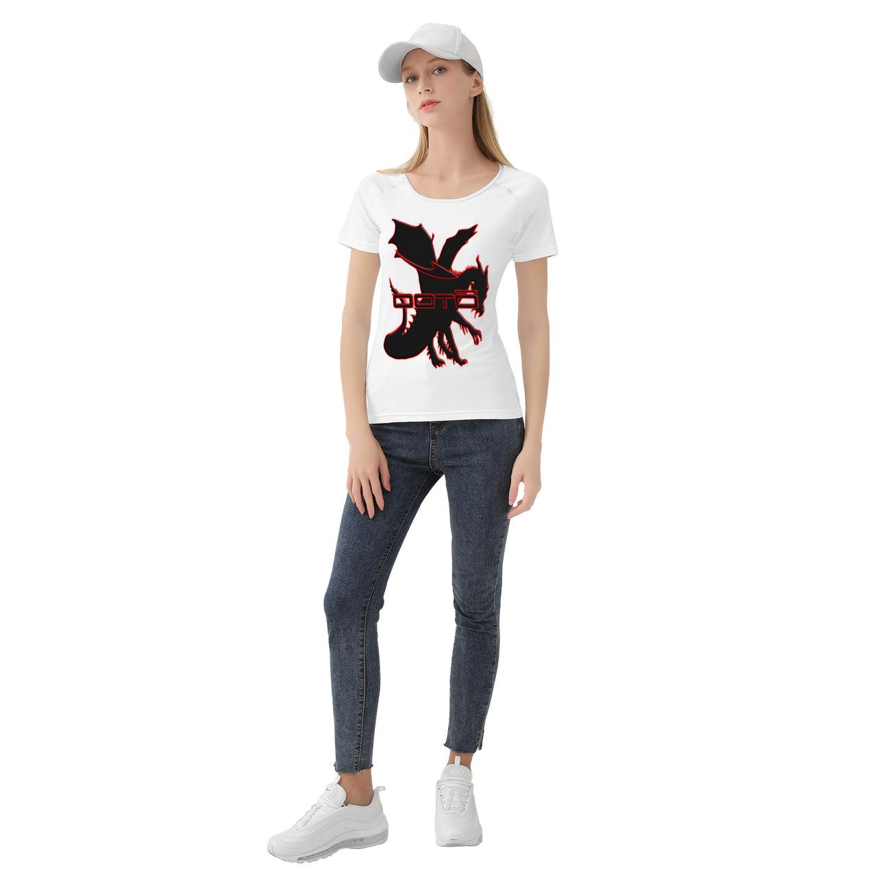 DASH AND DRAGON - D65 Women's T shirt - 1 COLOR -