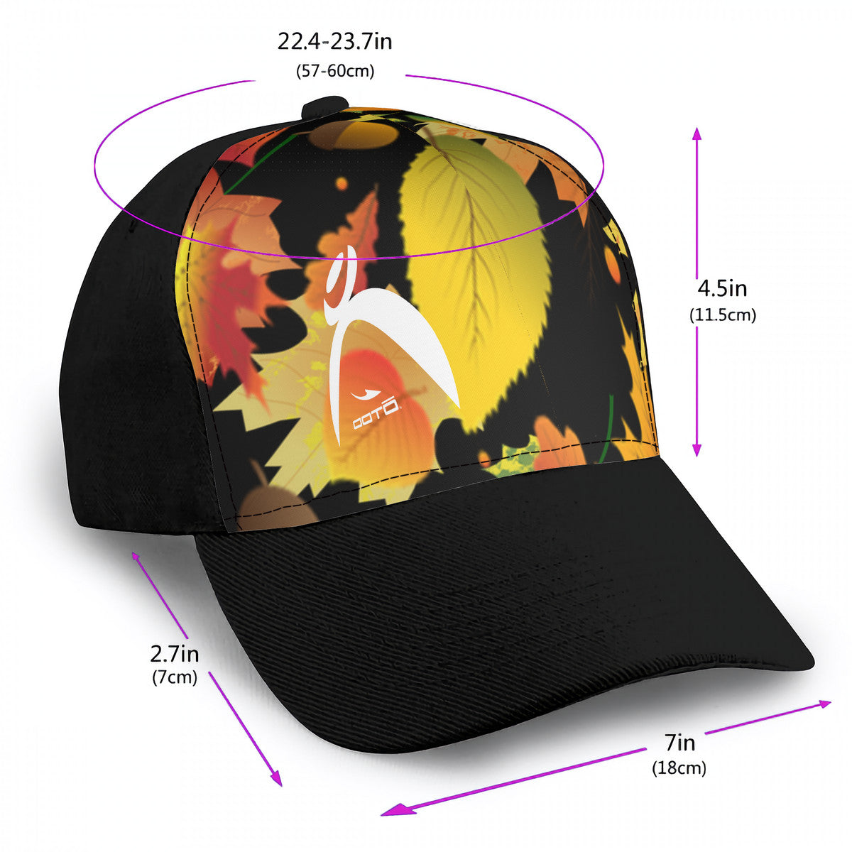 MO OCT NOV 2024 HC_T2 Stitching Curved Brim Baseball Cap - 1 COLOR -